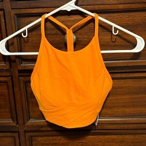 lululemon athletica Orange Sports Bra